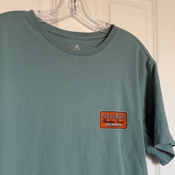 Passenger Men's Green Short Sleeve Tee - Picture 6 of 6